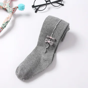 

High Children Tube Socks Knee High Sock Bowknot Decor Girl Over Calf Tube Socks Durable KTC 66