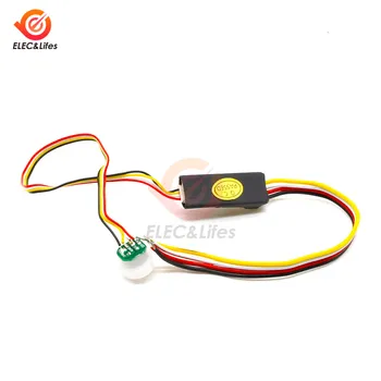 

DC 5V -24V 1A Automatic Human Body Infrared Sensor Switch PIR Time Delay Adjustable Human Body Induction Sensor For Corridor