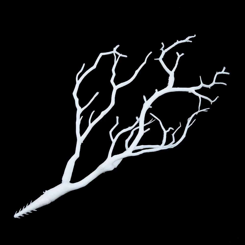 Искусственные пластиковые растения маленькая ветка дерева палка Рождество