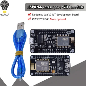 V3 moduł bezprzewodowy NodeMcu 4M bajty Lua WIFI Internet rzeczy pokładzie ESP8266 ESP-12E dla Arduino kompatybilny CH340/CP2102