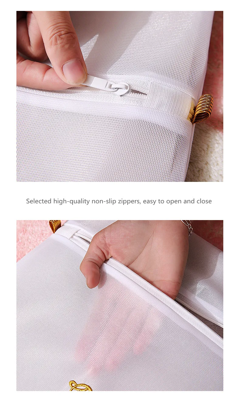 Luxury Laundry Bag Lingerie Bra Washing Bags Underwear Anti-deformation Filter Mesh Wash Bag Laundry Basket Washing Machine Bags