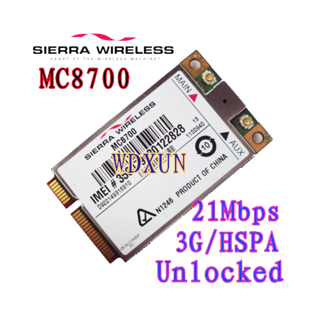 Sierra беспроводной airprime Mc8700 Pci-e Hspa + 21 Мбит/с высокоскоростной 2g/3g/4g разблокирован