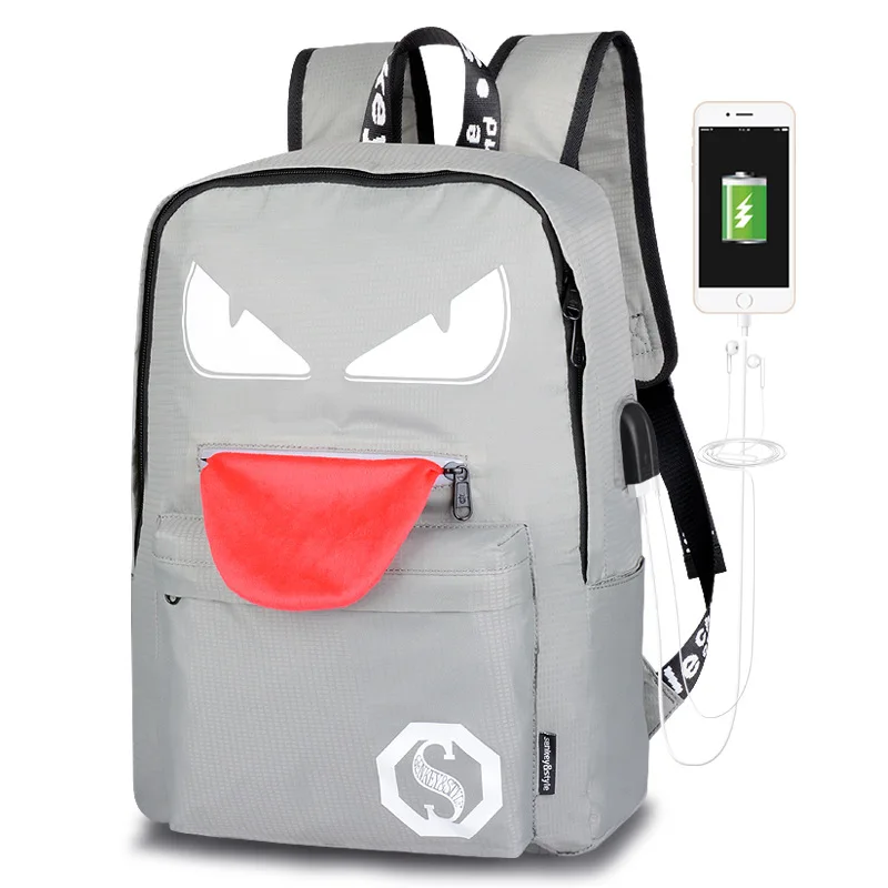 Рюкзак из ткани Оксфорд с USB портом| |