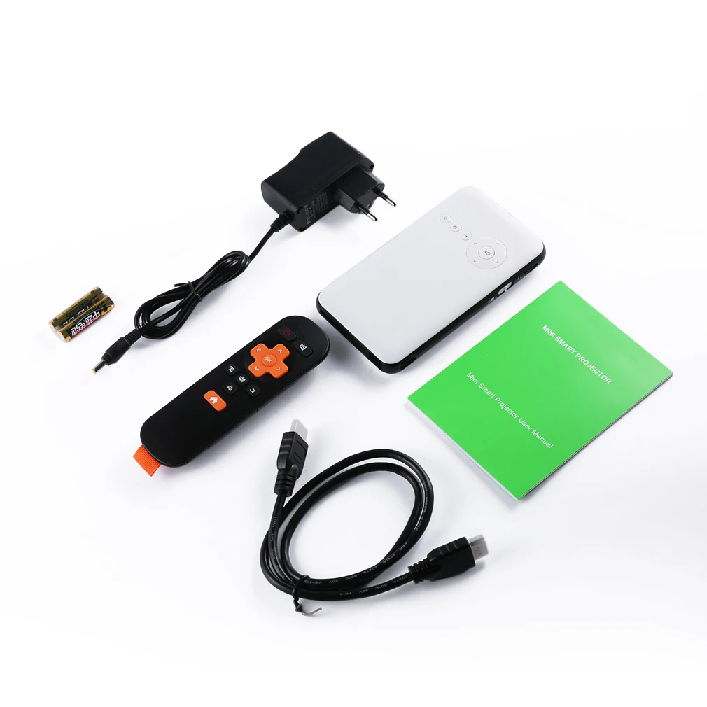 

Mini Projector Portable Wifi Projector DLNA Android 4.4 4.0 Built-in 5000mAh Battery Projector 1080P HD Beamer