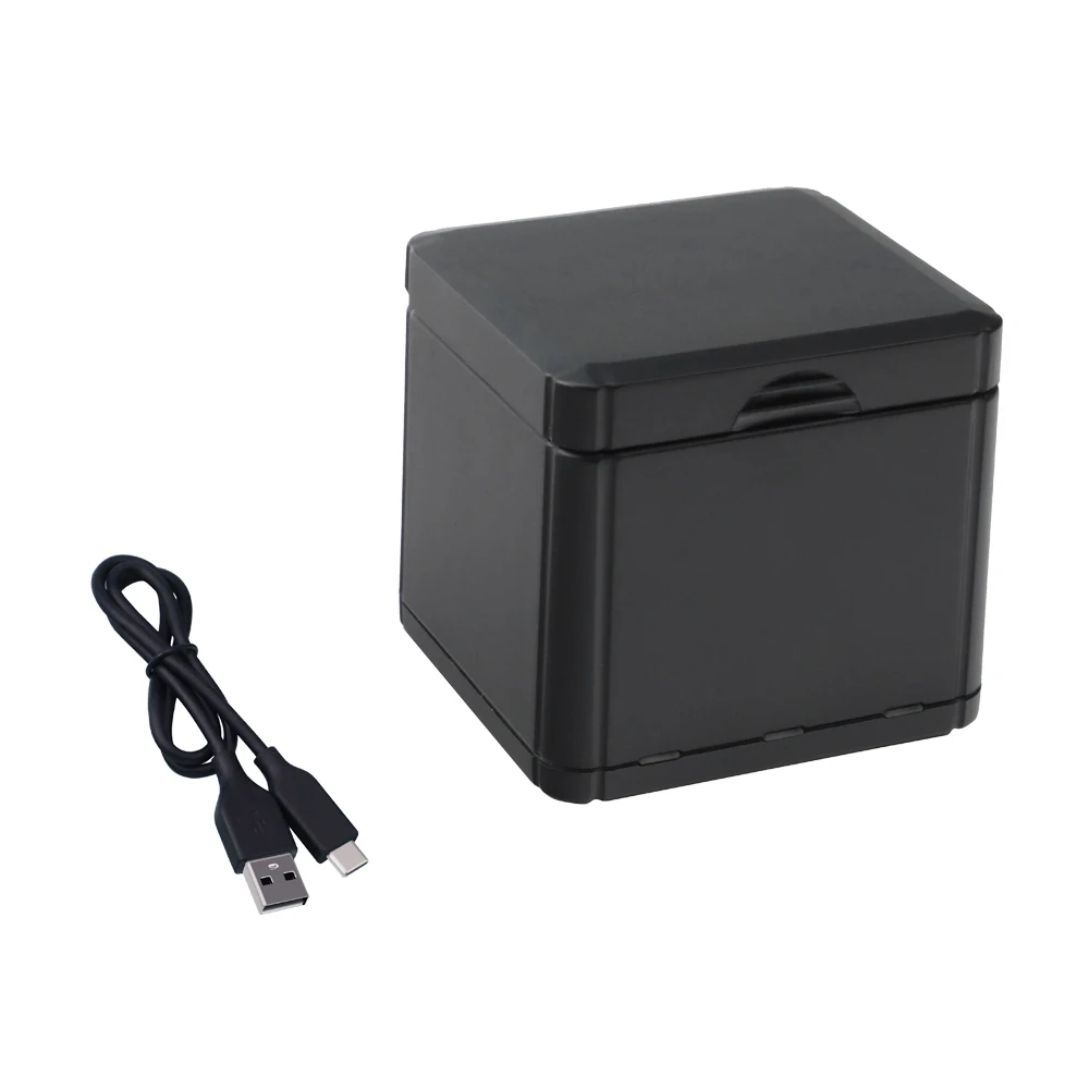 Портативный чехол для зарядки аккумулятора DJI Osmo Action Charging Box с TYPE C usb кабель