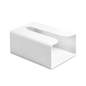 

Portabble Rectangle Paper Towel Holder Wall Mount Bathroom Paper Box Tissue Case Multi-Function Paper Holder