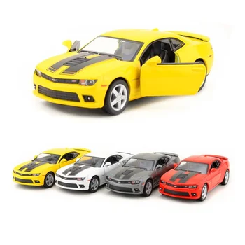 

Kinsmart 1:38 5 Inch 2014 Chevrolet Camaro Sports Car Toys Alloy Model Toy Cars Pull Back Car As Gift For Child Boy