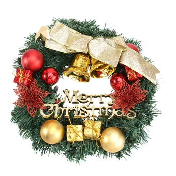 

1 Set of Christmas Garland Door Hanging Decoration Garland with LED Light String