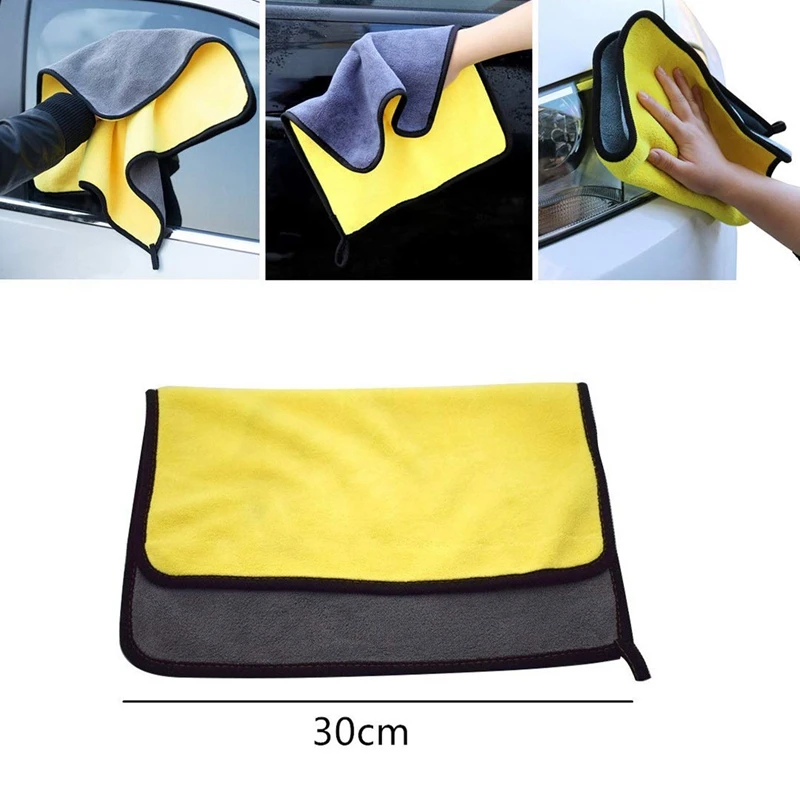 Auto Detailing Brush Set Premium Boar Hair Cleaning Engine, Wheel, Dashboard, Interior,Air Vents-Towel and Foam Cleaning Pads