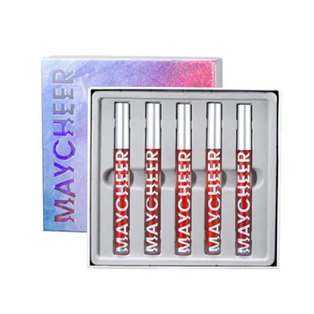 

New Arrival Air Lip Glaze Set Box Matte Lip Gloss Long-lasting Waterproof Lipstick Set