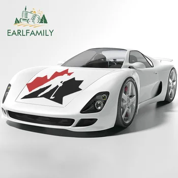 

EARLFAMILY 58cm x 45.9cm Auto Car Stickers and Declas for TEAM CANADA Hockey Graphics Waterproof Big Decal Car Styling