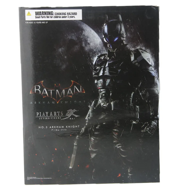 Play Arts PA Arkham Knight Бэтмен экшн фигурка игрушка кукла Коллекция 10 &quot26 см|Игровые
