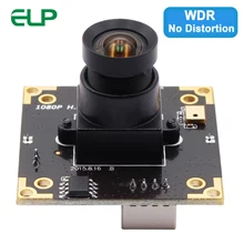 ELP 3mp/2mp 1080P H.264/MJPEG/YUY2 USB2.0 Aptina AR0331 CMOS без искажений объектив USB 2,0 wdr камеры
