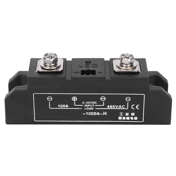 

Solid State Relay SSR-100DA-H Industrial Grade Non Contact Solid State Relay Accessory Electrical Supplies