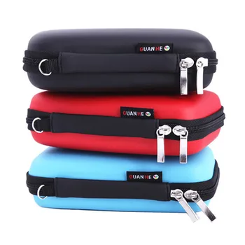 

New Data Cable Storage Bag for Storing U Disk Mobile Power Storage Bag Large-capacity Items Storage Red and Blue Hot Sale