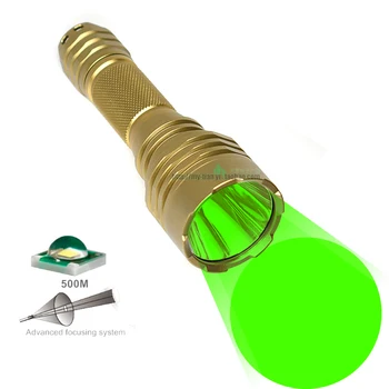 

C8 spotlight green flashlight glare xpe led green light portable flashlight highlight long-range flashlight home lighting