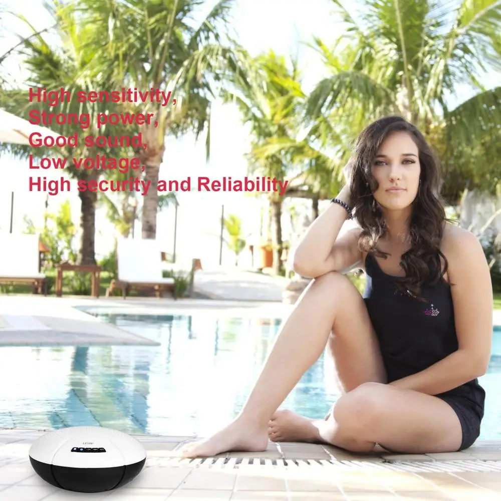 Светодиодный индикатор Handfree динамик телефон США/Великобритания/ЕС Plug беспроводной водонепроницаемый IP x7 плавающий динамик для любого устройства