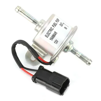 

Low Voltage Easy Install Fuel Feed Pump Practical Parts Metal Electronic Excavator Direct Fit Mini For Yanmar 129612-52100