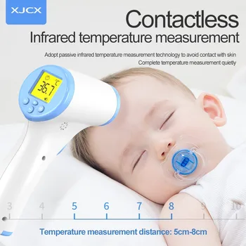 

Forehead Thermometer Non Contact Infrared Thermometer Body Temperature Fever Digital Measure Tool for Baby Adult