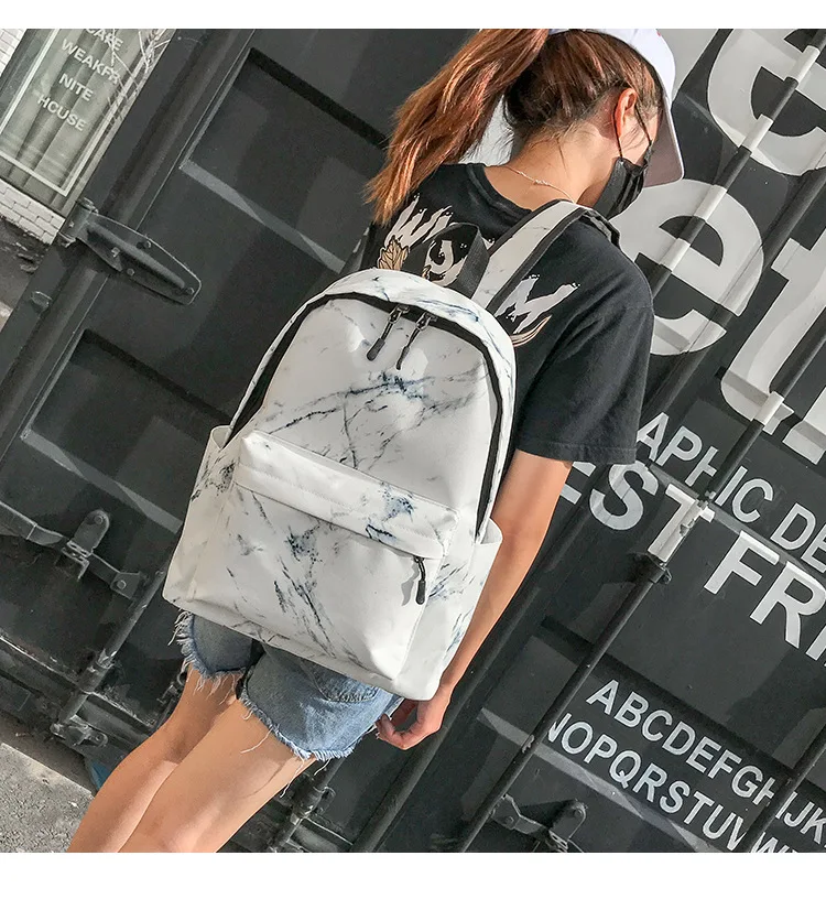 Модный рюкзак унисекс, Большой Вместительный холщовый рюкзак, женский рюкзак для путешествий на плечо, рюкзак для девочек, сумки для школьников и студентов