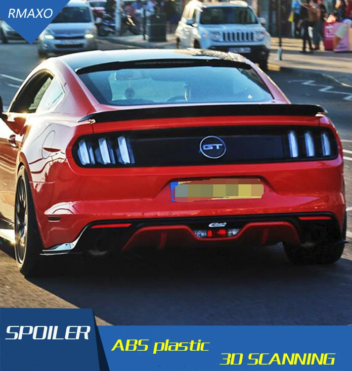 Спойлер для Mustang 2015-2018 спойлер заднего крыла автомобиля из АБС-материала UST Ford |