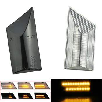 

Dynamic Side Marker LED Turn Signal Light For Opel Vectra C Signum 2002-2008 Flowing Water Sequential Indicator Blinker