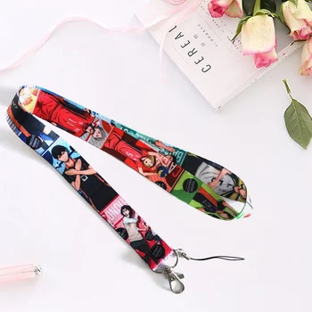 

Anime Haikyuu Lanyard Car Key Hang Rope ID Card Badge Holders Mobile Phone Customizable Neck Straps