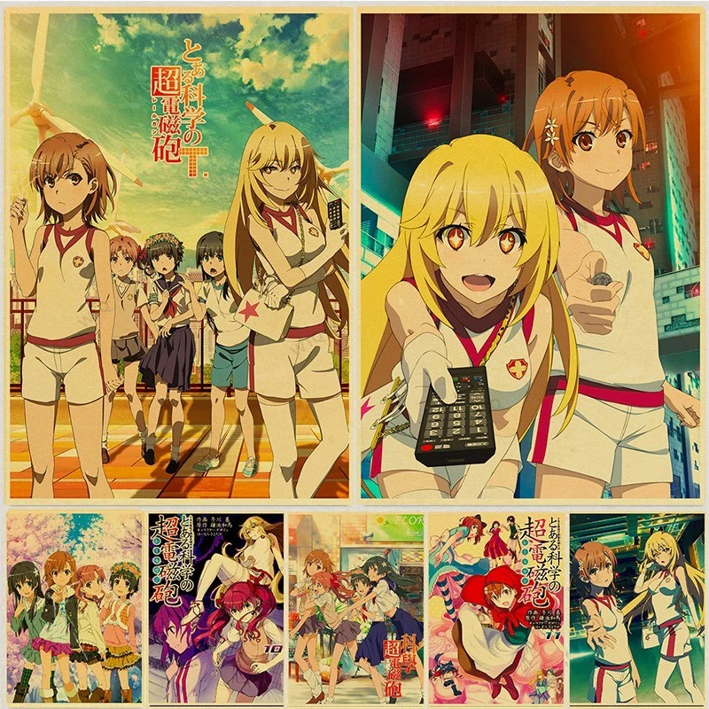 Wtqキャンバス絵画とある科学の超電磁砲t御坂美琴レトロポスターアニメポスター壁アート絵の部屋の装飾家の装飾 Painting Calligraphy Aliexpress Wtqキャンバス絵画とある科学の超電磁砲t御坂美琴レトロポスターアニメポスター壁アート絵の部屋の装飾家の装飾 Painting Calligraphy Aliexpress
