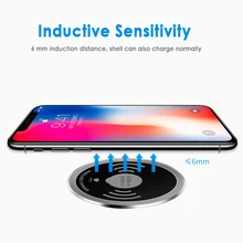 Новое настольное Быстрое беспроводное зарядное устройство для iPhone 8Plus X XR XS Max 10 W/5 W быстрое зарядное устройство на настольном зарядном устройстве s для samsung S9