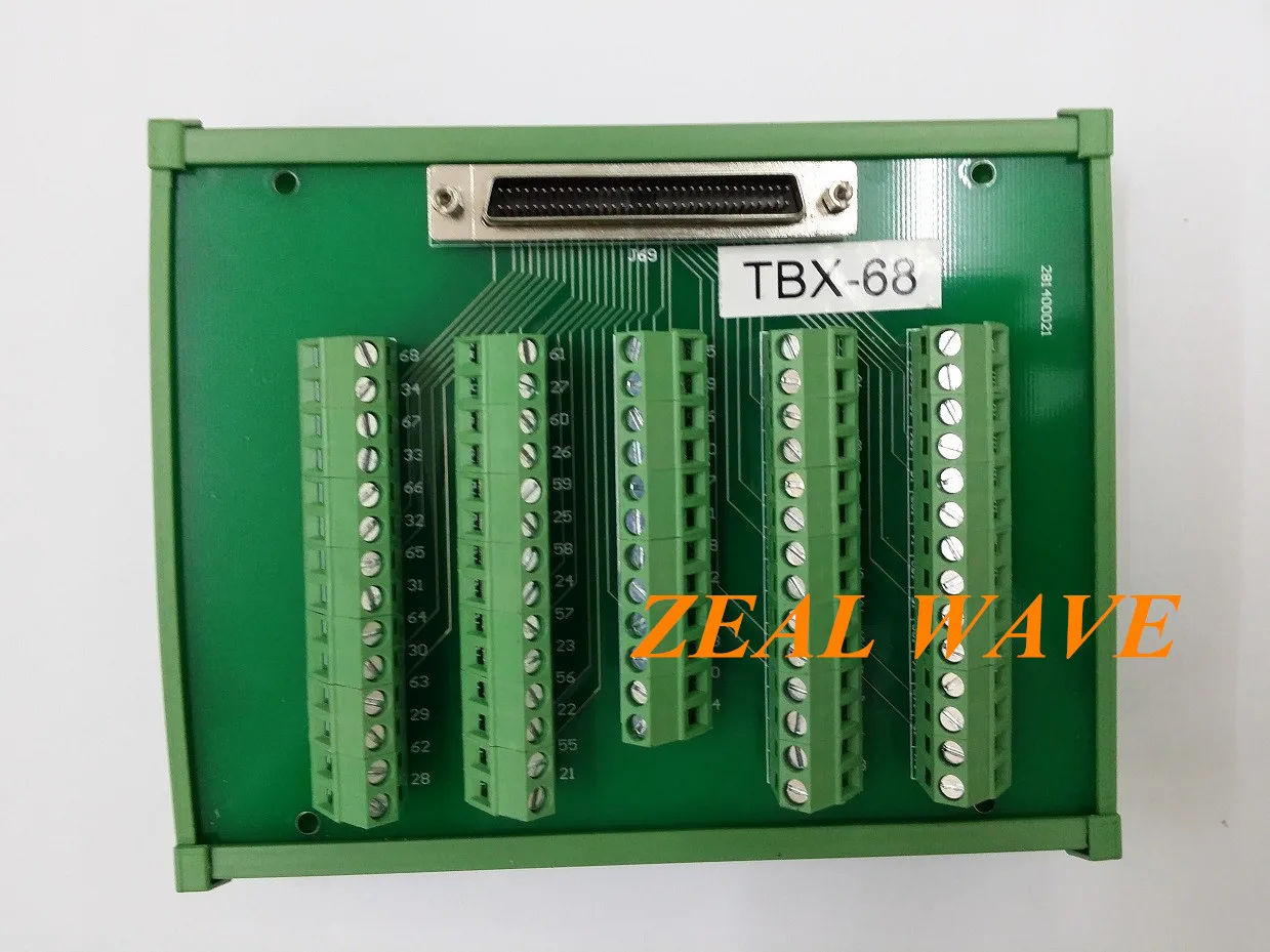 

American NI (National Instruments) 68-Pin Junction Box Terminal Board TBX-68