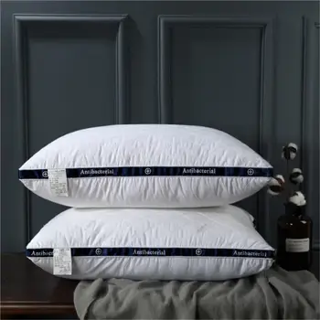 

72 Cotton Quilted Pillow (Standard/Queen 18 x 26 Inches,) Set of 1 Premium Quality Bed Pillows Side Back Sleepers