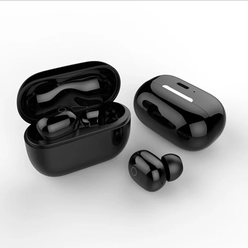 YTOM Touch Key Mini True Wireless bluetooth Earphone Headphones Super bass TWS Earbuds sport headset with HD mic for smartphone