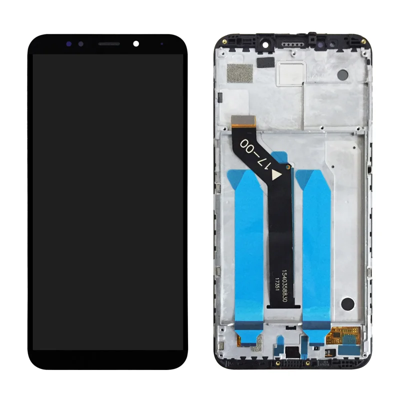 AAA качественный ЖК-дисплей+ рамка для Xiaomi Redmi 5 Plus ЖК-экран Замена для Redmi 5 Plus ЖК-экран Snapdragon 625 MEG7 - Цвет: Black With Frame