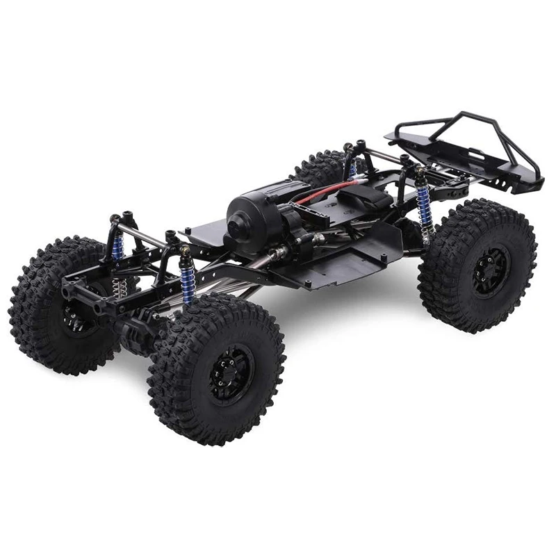 

Wheelbase Chassis Frame 313mm with Tries and Motor for AXIAL 1/10 SCX10 II 90046 90047 RC Crawler Climbing Car