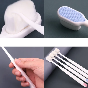 

2Pcs Personal Healthy Care Oral Cleaning Brushes Postpartum Toothbrushes Superfine Toothbrushes For Hotel Home Bathroom