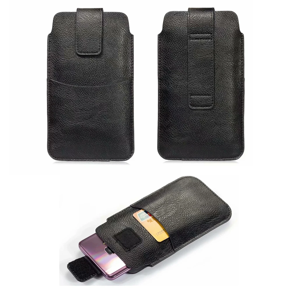 PU Lederen мобильный телефон Riem клип чехол Telefoon Geval для samsung Galaxy Note10 S9 S8 S7 S6edge Voor iPhone huawei xiaomi Asus