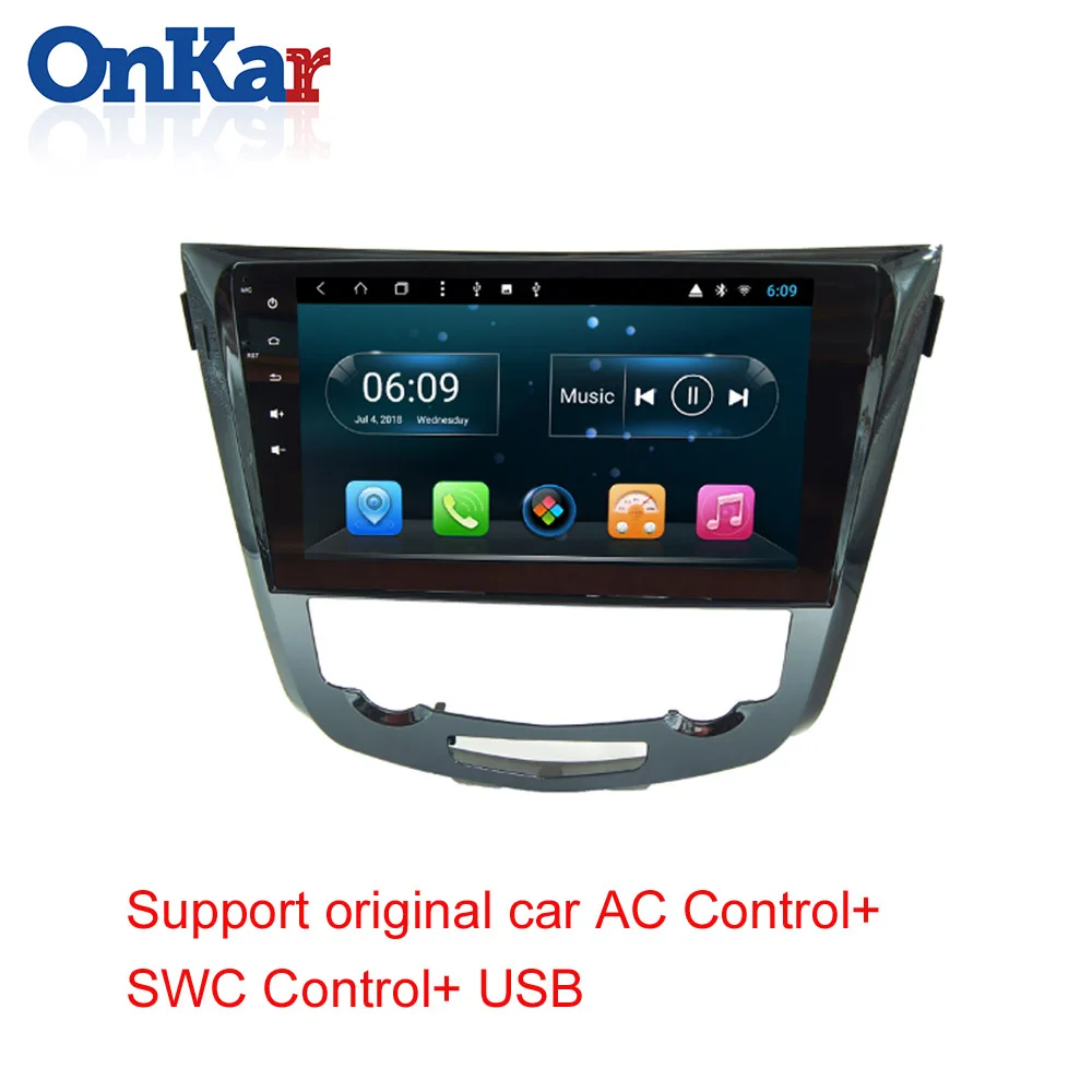 1030001 ONKAR 2Din Android 10,1 дюймов головное устройство для Nissan Qashqai X-trail- Android 9,0 Автомобильный gps навигатор без DVD плеера Wifi - Цвет: 1030001