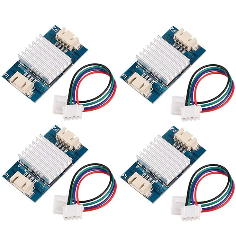 

4Pcs TL-Smoother Module Heatsink with Du-Pont Wire Kits for Pattern Elimination Motor Filter Clipping Filter 3D Printer Motor Dr