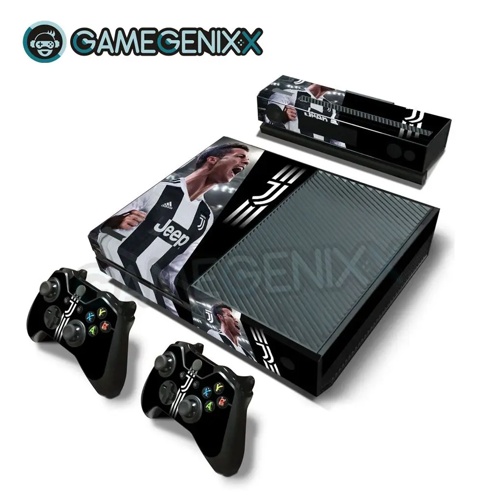 

GAMEGENIXX Skin Sticker Vinyl Decal for Xbox one Console and 2 Controllers - Ronaldo