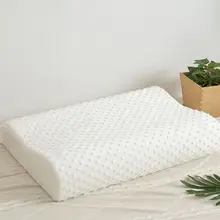 Bedding Pillow Memory-Foam Orthopedic Neck-Protection Shaped for 50--30cm Slow-Rebound