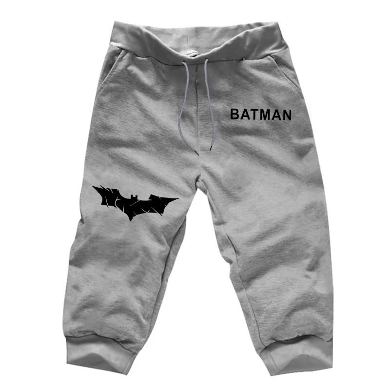 Cropped Trousers 3 Брюки с принтом летучей мыши; осенние модные укороченные брюки; мужские повседневные спортивные брюки; повседневные уличные брюки Харадзюку для мальчиков - Цвет: Cropped Trousers 3