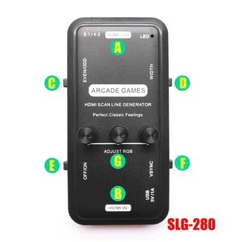 

Gamers Scanner Scanline Generator HDMI Home Kids Gifts Portable Tools Board Retro Games MAME Emulators For Raspberry Pi