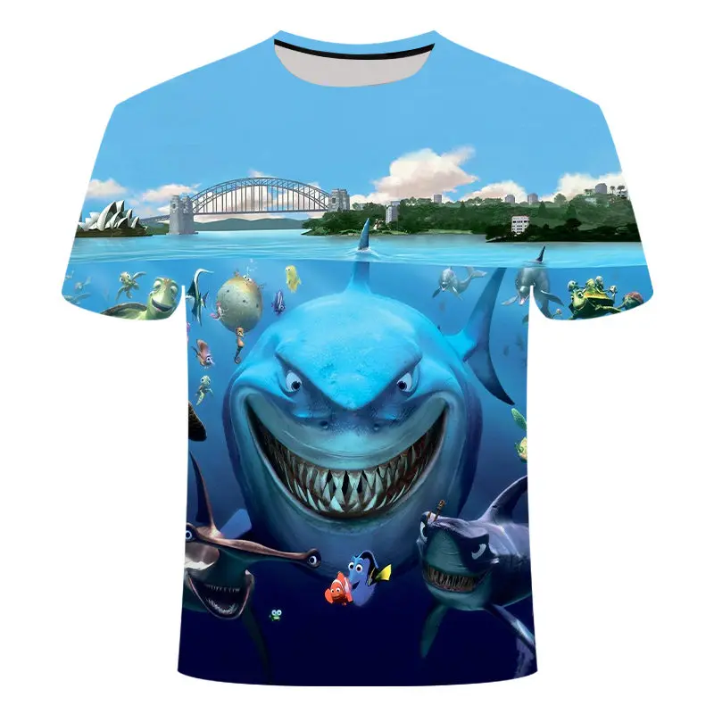 Рыбий Мужская 3D футболка хип-хоп Футболка Рыбацкая тропическая Футболка с принтом Забавные футболки летняя мужская одежда с изображением животных