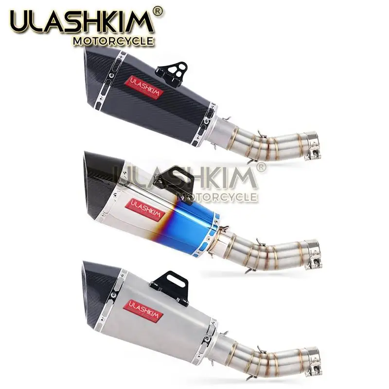 Полная выхлопная система мотоцикла глушитель Escape slip on для suzuki GSX250R GSX 250R GSX250 GW250 Link средняя труба с DB-KILLER