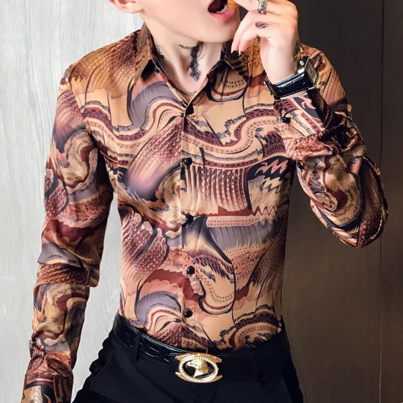 Уличная одежда новинка осенняя вечеринка клуб DJ певец Homem выпускной роскошная