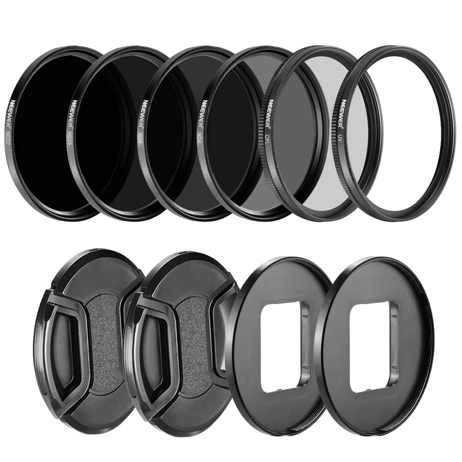 Neewer Camera Lens Filter Kit for GoPro Hero Neutral Density ND Filte
