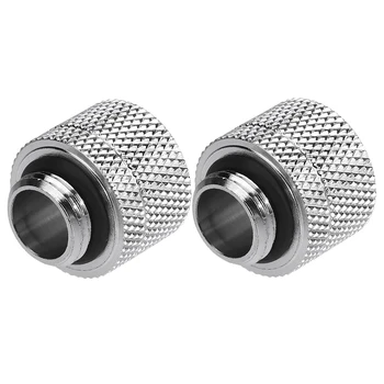 

2Pcs Water Cooling Fittings G1/4 External Thread Pagoda For 9.5X12.7Mm Soft Tube Computer Cooling System Connector