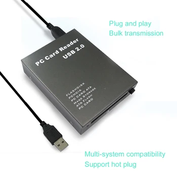 

Effective ATA Card Reader PC Card Reader High Speed Data Transmission Reading Auto Recognition PCMCIA Card Reader