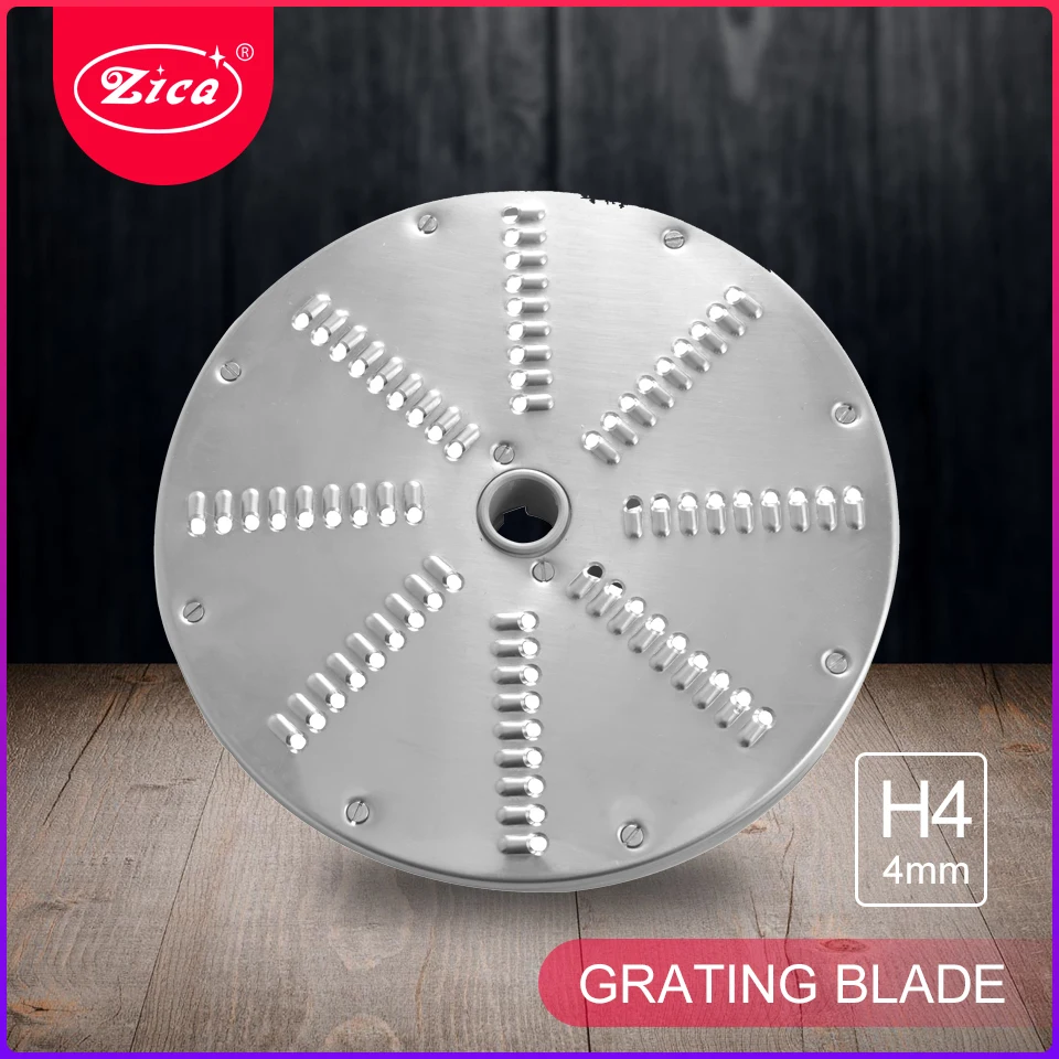 

ZICA Commercial Fruit Vegetable Slicer Cutter KNIVES，GRATING BLADE H4（4mm）
