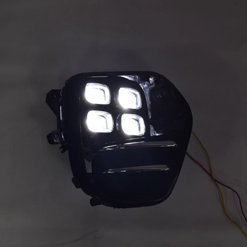 СВЕТОДИОДНЫЙ DRL Дневной светильник противотуманная фара автомобиля 12V для бега светильник s для KIA Sportage QL Kx5